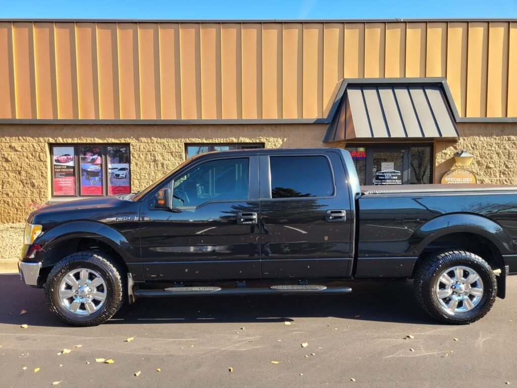 A photo of a side of the car